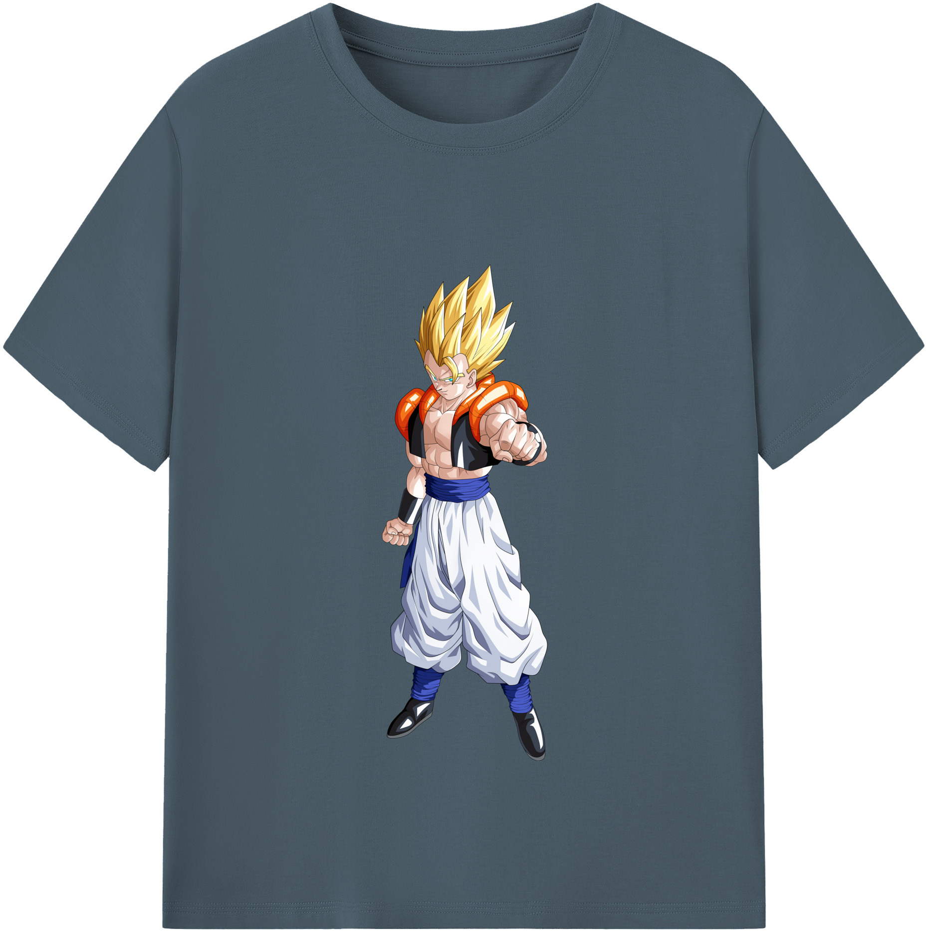 （画像用） ドラゴンボール ベジータ四世（Bejīta Yonsei）DRAGON BALL Vegeta IV 綿100％半袖Tシャツ（フロントプリント）